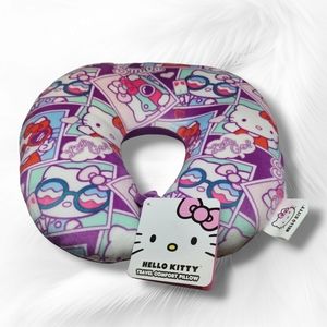 Sanrio Hello Kitty 12 x 13 Inch Travel Comfort Pillow